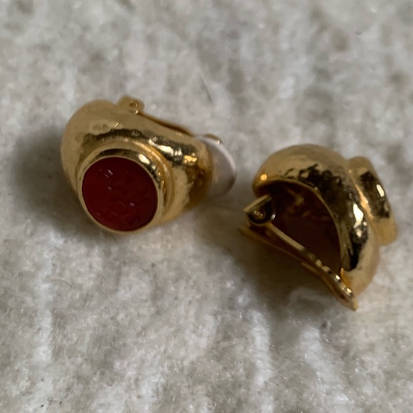 Earrings with clippers - Picture 3 of 5